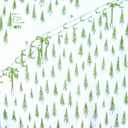 Ski Lift Cotton Thermal Knit Fabric - 30" Remnant Piece