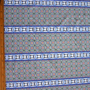 Small Mosaic Tile Stripe Nylon Lycra Swimsuit Fabric