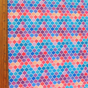 Small Colorful Medallions Nylon Spandex Swimsuit Fabric