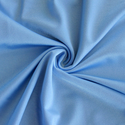 Copen Blue Solid Nylon Spandex Tricot Specialty Swimsuit Fabric