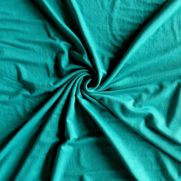 Splashy Green Bamboo Lycra Jersey Knit Fabric