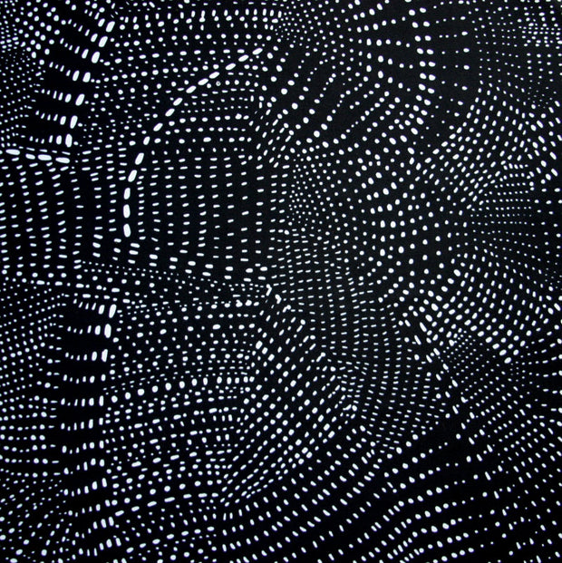 Spotty Abstract Nylon Lycra Swimsuit Fabric