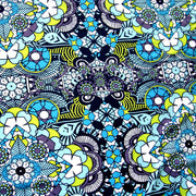 Stained Glass Window  Nylon Lycra Swimsuit Fabric