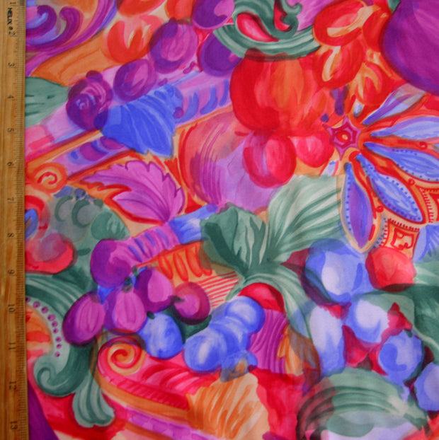 Still Life Fruit Nylon Lycra Swimsuit Fabric