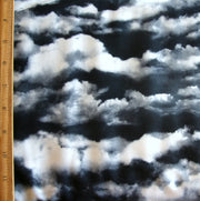 Stormy Day Nylon Spandex Swimsuit Fabric