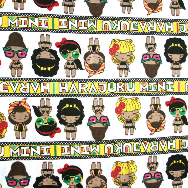 Stylish Aloha Girls Cotton Knit Fabric