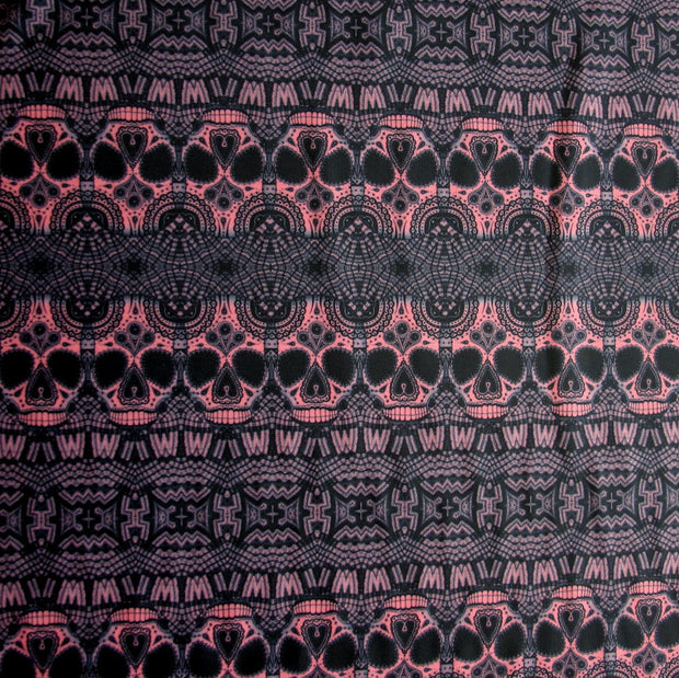 Sugar Skulls Nylon Lycra Swimsuit Fabric
