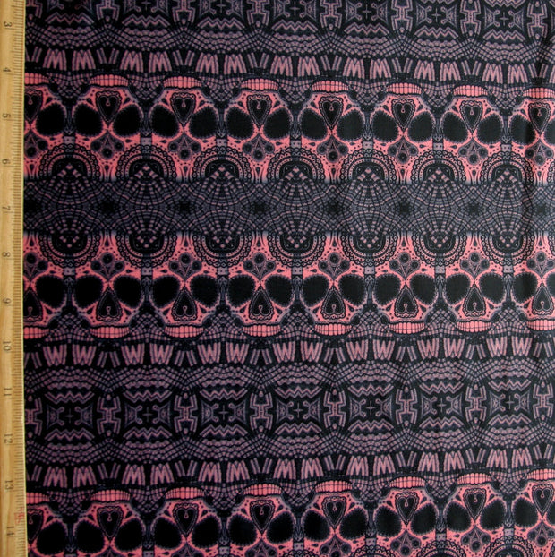 Sugar Skulls Nylon Lycra Swimsuit Fabric