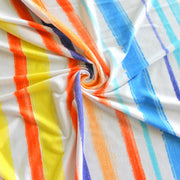 Summertime Stripe Knit Fabric