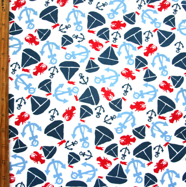Summer Sailing Microfiber Boardshort Fabric