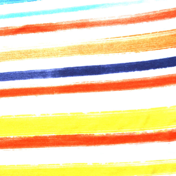 Summertime Stripe Knit Fabric