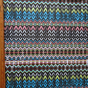 Sunset Ikat Stripe Poly Spandex Swimsuit Fabric