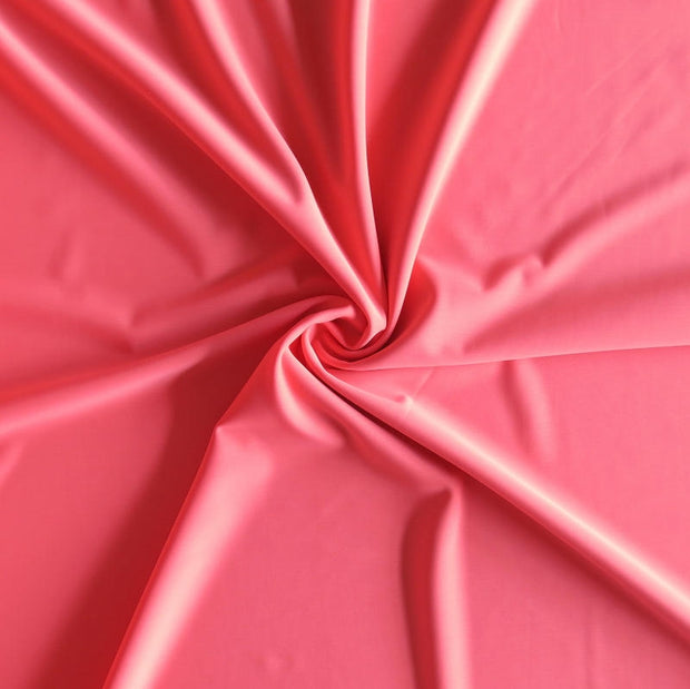 Sunset Orange Nylon Spandex Swimsuit Fabric