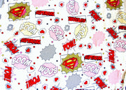 Supergirl Cotton Knit Fabric - 15 Yard Bolt