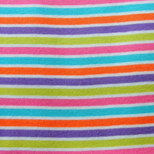 Sweet Shoppe Stripe Cotton Knit Fabric