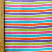 Sweet Shoppe Stripe Cotton Knit Fabric