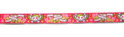 Girly Tattoo Symbols Woven Ribbon Trim
