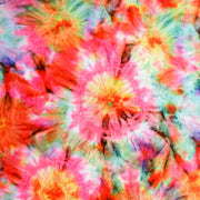 Tie Dye Mesh Fabric