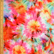 Tie Dye Mesh Fabric