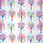 Trees of Life Cotton Lycra Knit Fabric
