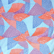 Abstract Triangle Patchwork Nylon Spandex Swimsuit Fabric