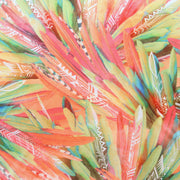 Tribal Feathers Nylon Lycra Swimsuit Fabric