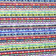 Tribal Stripes Nylon Spandex Swimsuit Fabric