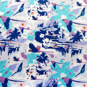 Tropical Toucans Nylon Spandex Swimsuit Fabric