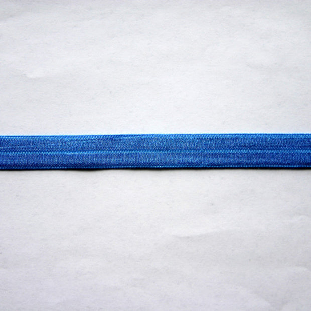 True Blue Fold Over Elastic Trim