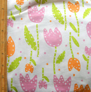 Tulip Tumble Cotton Lycra Knit Fabric