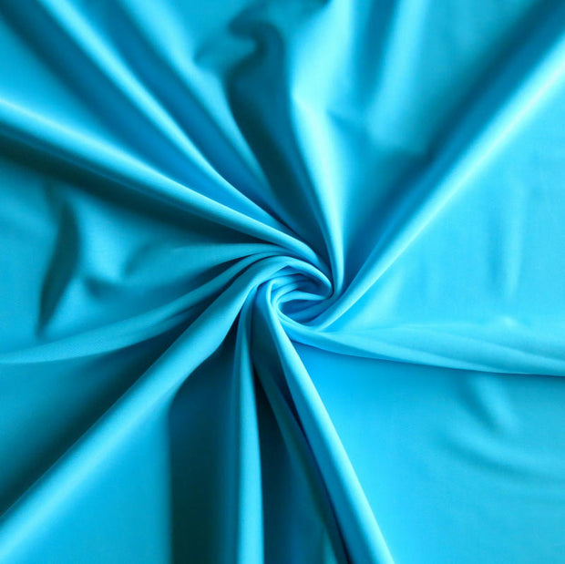 Caribbean Blue Nylon Spandex Swimsuit Fabric
