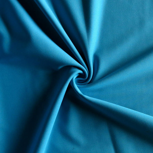 Turquoise Dri-Tex Jersey Knit Fabric - 19" Remnant