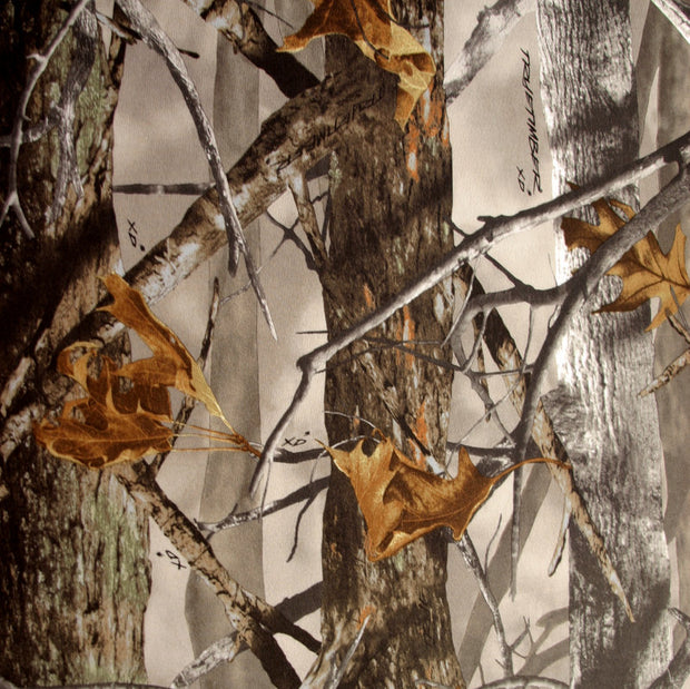 Vertical Camouflage Poly Cotton Lycra Wickaway Fabric