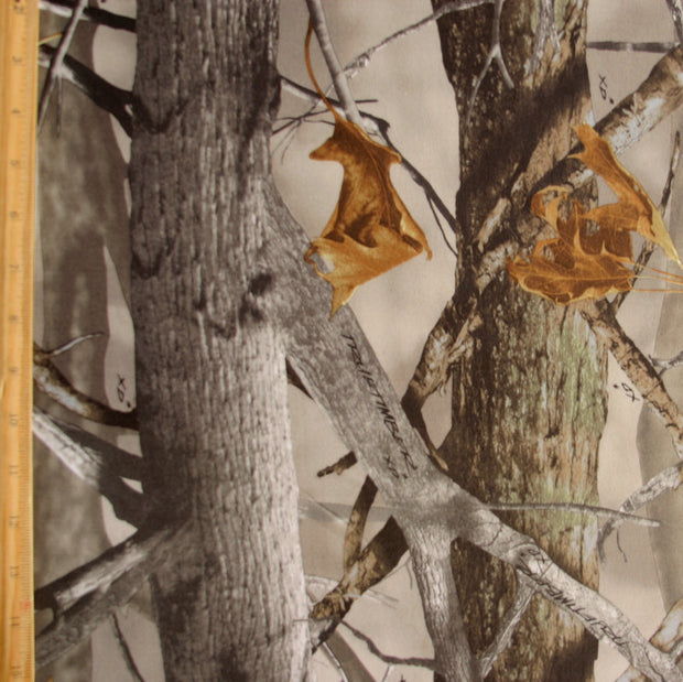 Vertical Camouflage Poly Cotton Lycra Wickaway Fabric