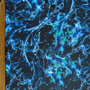Waterburst Black Poly Spandex Swimsuit Fabric