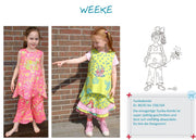 Weeke Tunic and Trouser Sewing Pattern by Farbenmix