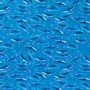 Whale Migration Nylon Spandex Swimsuit Fabric