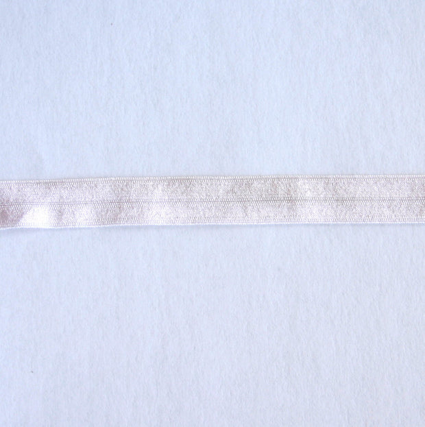 Whisper Pink Fold Over Elastic Trim