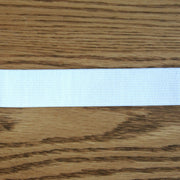 White 1" Swimsuit Elastic