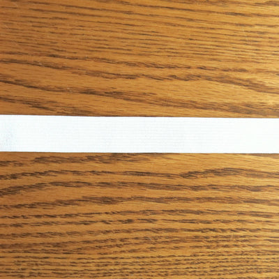 White 3/4" Wide Swimsuit Elastic