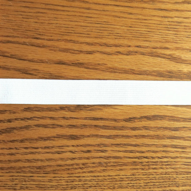 White 3/4" Wide Swimsuit Elastic - 50 yard Roll - RESERVED