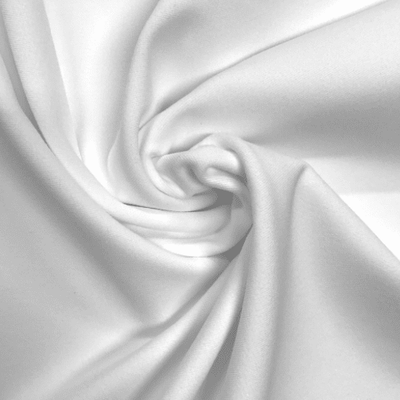 Olympus White Poly Spandex Athletic Jersey Knit Fabric