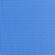White Pindots on Periwinkle Blue Nylon Spandex Swimsuit Fabric