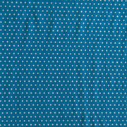 White Pindots on Teal Nylon Spandex Swimsuit Fabric