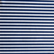 Harmony Blue and White 1/4" Stripe Nylon Spandex Swimsuit Fabric