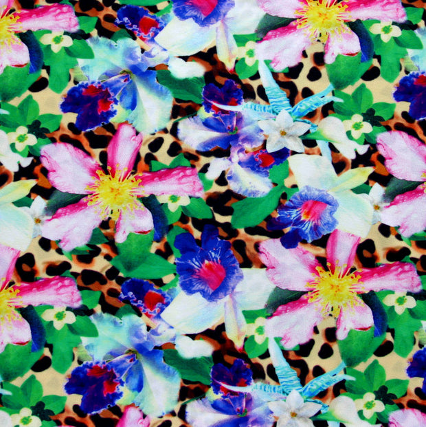 Wild Hawaii Nylon Spandex Swimsuit Fabric