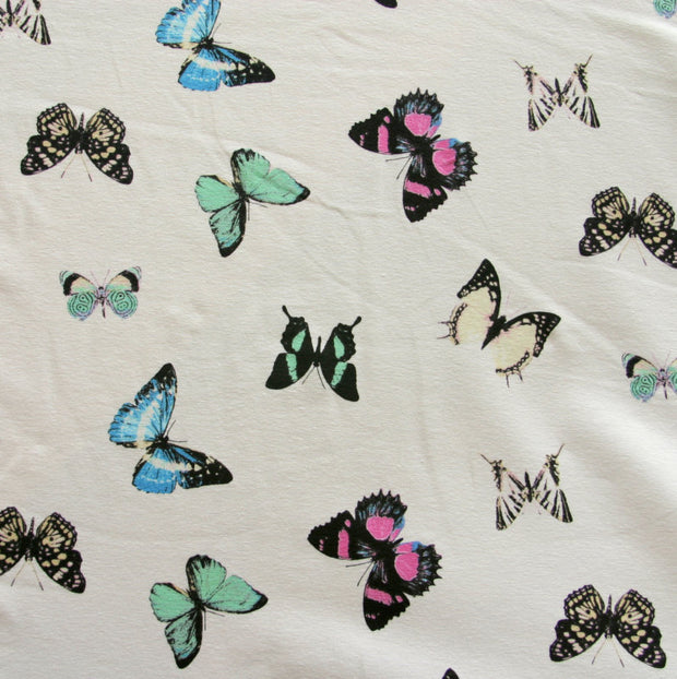 Wings Cotton Lycra Knit Fabric