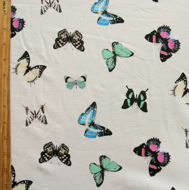 Wings Cotton Lycra Knit Fabric
